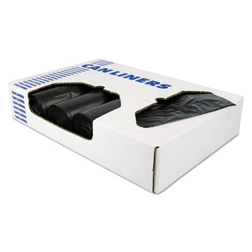 Heritage X-liner Reprocessed Liners, 60 Gal, 1.7 Mil, 38" X 58", Black, 100-carton freeshipping - TVN Wholesale